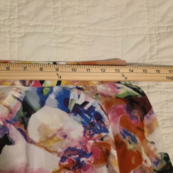 VTG Boca Bay Midi Skirt Cottage-Core Watercolor Fairy Festival Boho Women's PM - Picture 6 of 9